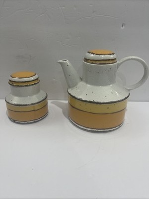 VTG Stonehenge Midwinter Sun Set Of Teapot And Sugar Bowl