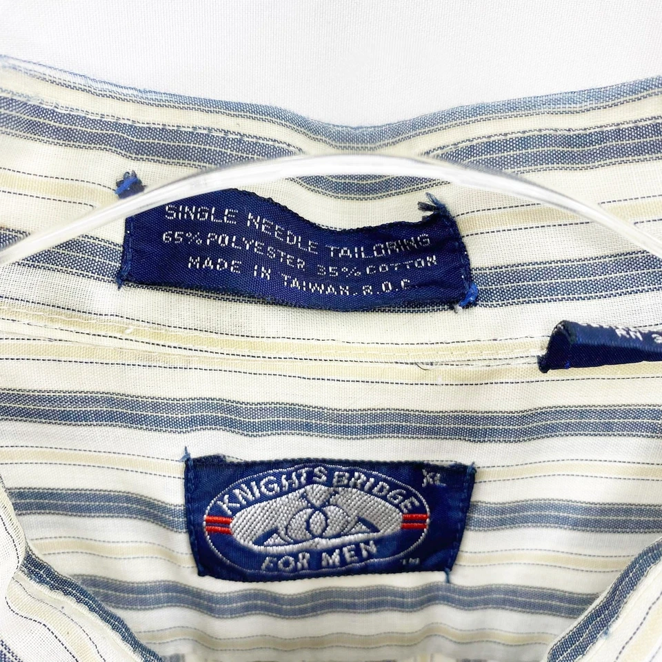 Camisa a rayas Knights Bridge manga larga con botones Foto 2 de 4