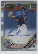 2019 Bowman Chrome Prospects Refractor /499 Gregory Guerrero #CPA-GG Auto 1n2c