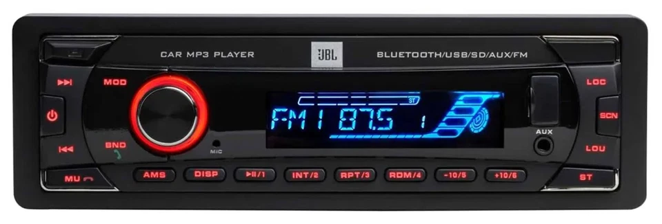 JBL AUX MP3 USB Bluetooth SD Autoradio für Chrysler PT Cruiser 300C Dodge Jeep C - Bild 2 von 4