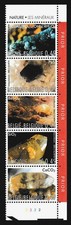 BELGIUM - 2003 MINERALS - 5V STRIP SE-TENANT MINT NH