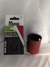 1-3/4" (44 mm) M.K. Morse Advanced Bi-Metal Hole Saw 5/8" - 18 Thread - NEW