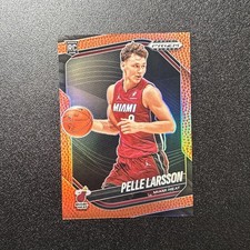 2024-25 Panini Prizm Black - Pelle Larsson #130 Basketball Prizm /225 (RC)