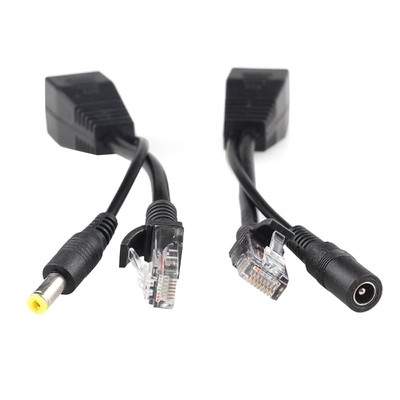 POE Cable Passive Power Over Ethernet Adapter Cable POE Splitter RJ45 Injector I