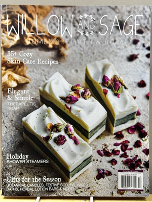 #ad Willow and Sage Home Made Bath Body Magazine Nov Dec Jan 2026 $19.99