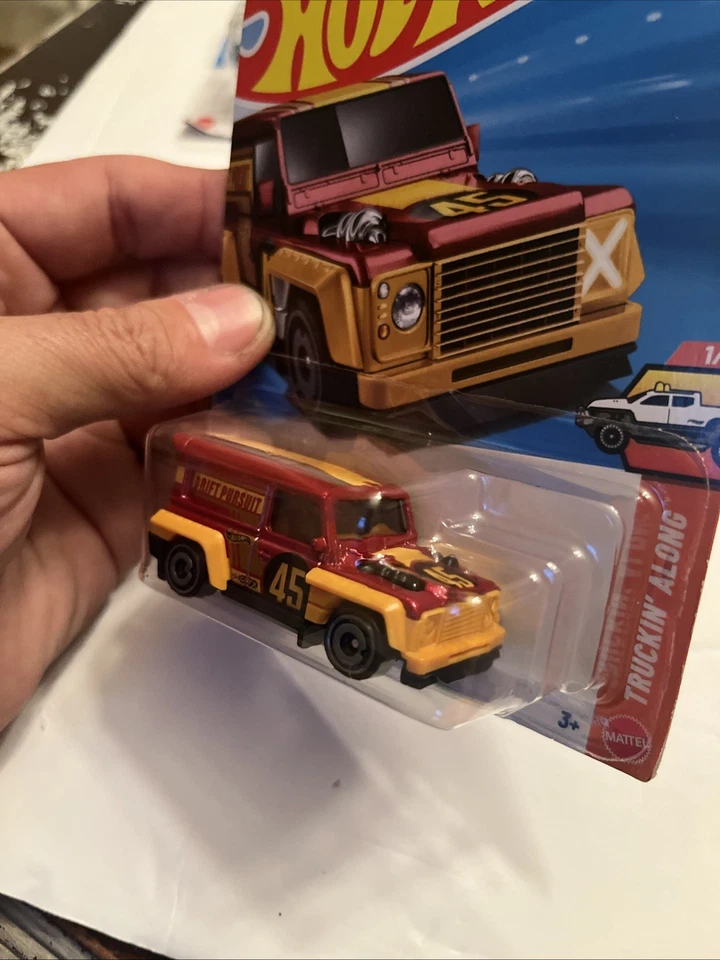Hot Wheels Drift-Ender Trucking Along 1/5 2025 Estuche A NO SUPER BÚSQUEDA DEL TESORO Foto 4 de 4