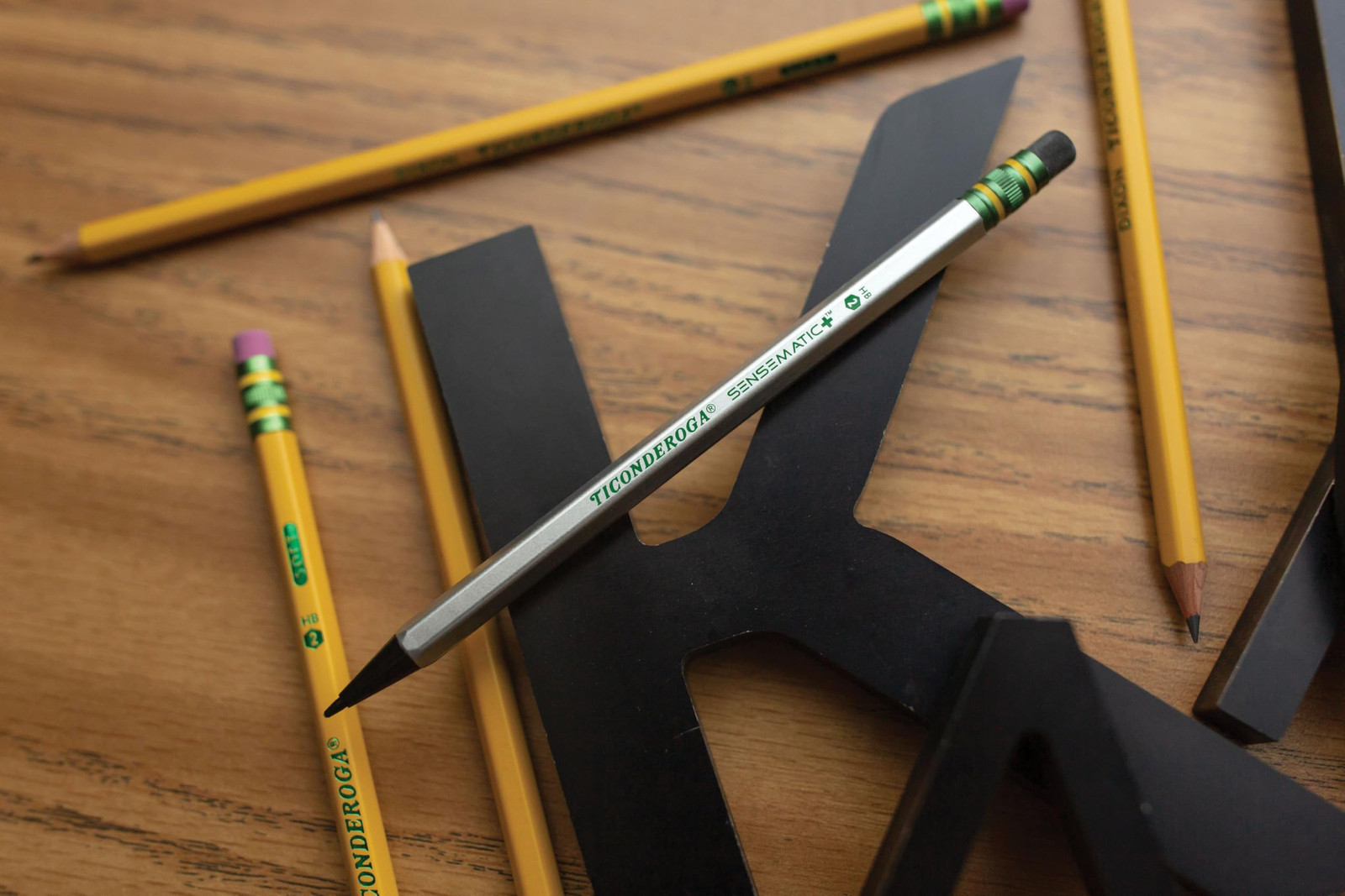 Ticonderoga Sensematic Mechanical Pencil Pack of 2 Auto Feed 0.7mm Lead