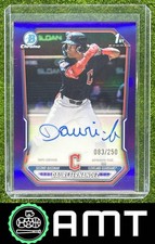 Dauri Fernandez 2026 Bowman 83/250 Chrome Prospect Auto Purple Guardians