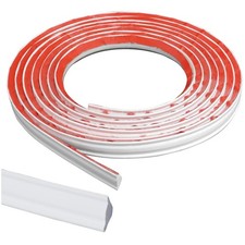 Durable Self-Adhesive Trim for Wall Corner - White