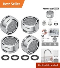 15/16 Inch Faucet Aerator 4 Pack Replacement Parts for Kitchen Bathroom