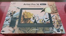 XPPen Artist Pro 16 Gen 2 Drawing Tablet w/ Box Cable Tested Japan