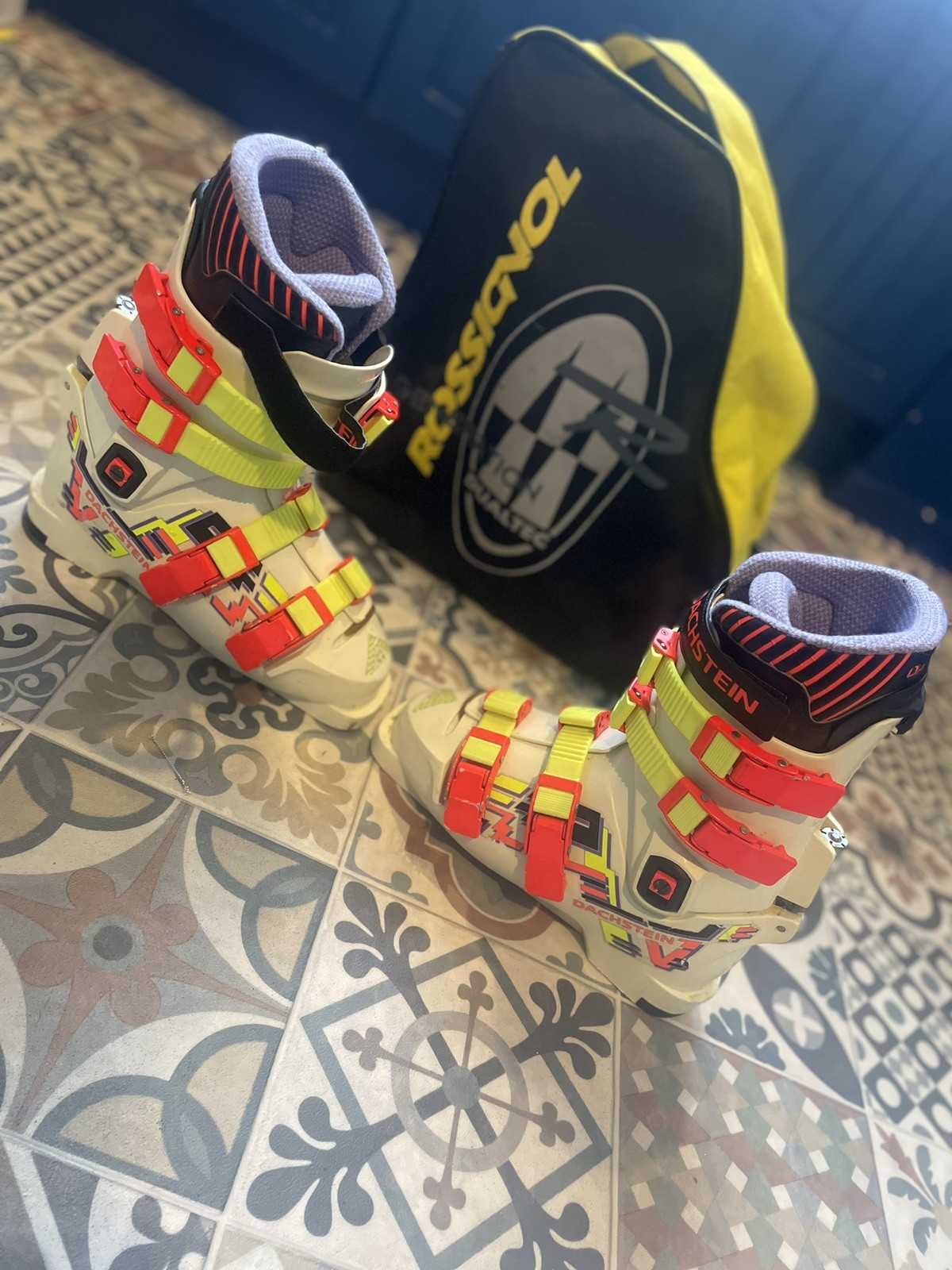 SALOMON Scarponi da sci Dachstein taglia 24 5. Cool retrò vintage