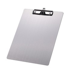 304 Stainless Steel Metal Dry Erase Clipboards with Pen