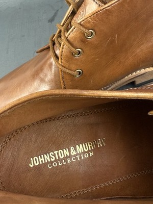 J&M Collection Dudley Chukka Brown Waxed English Suede boot  display picture 1