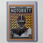 2025 Mosaic Shedeur Sanders Mosaic Orange Fluorescent (Raw)