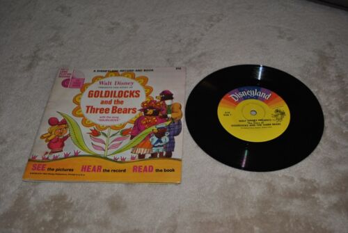 Disneyland Record Book Goldilocks and Three Bears 1967 - Picture 1 of 1