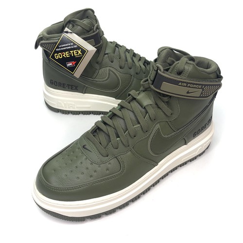 Nike Air Force 1 de Alto Bota GTX Oliva CT2815-201 Talla 10.5 Goretex Verde  Militar | eBay