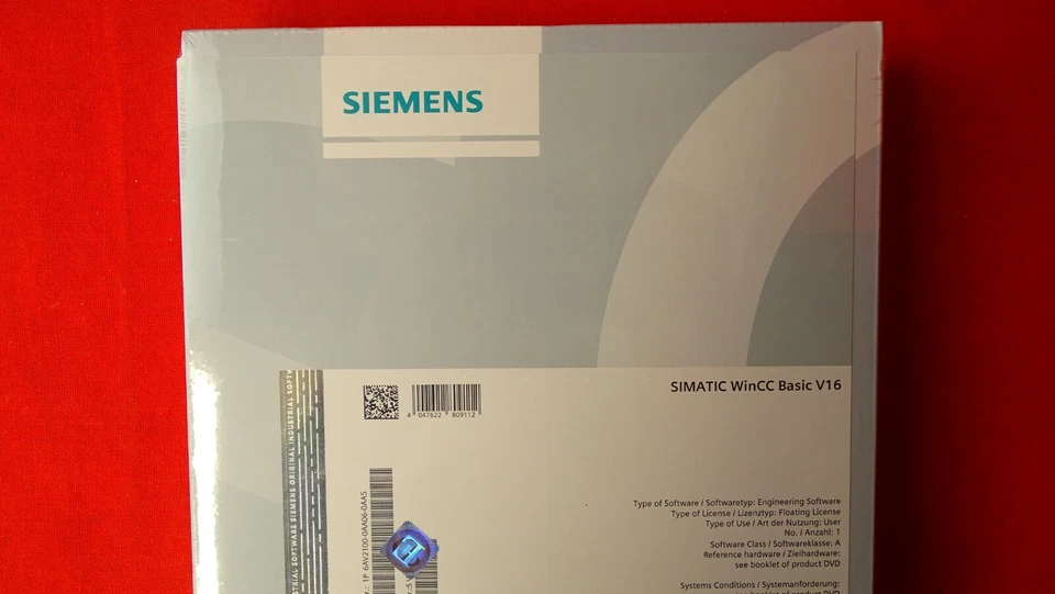 Siemens SIMATIC WinCC Basic V16 Visualisierungs-Software 6AV2100-0AA06-0AA5 - Bild 2 von 4