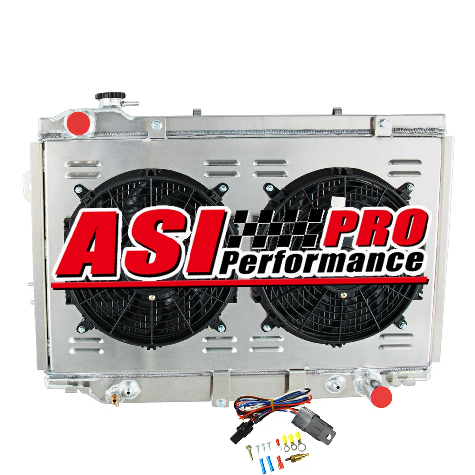 4 Row Radiator Shroud Fan Relay For 1990-1998,1992 Toyota Land Cruiser 4.0L I6 Foto 2 de 4