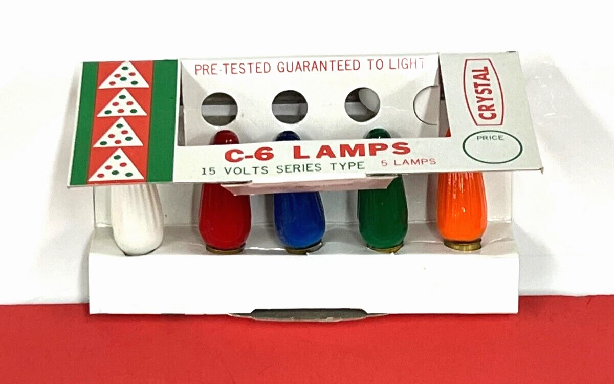 C6 incandescent replacement bulbs deals