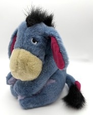 Vintage Disney Store Winnie the Pooh  Eeyore  Sitting 8  Plush Toy