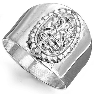 Sterling silver wide band rings for women plain new look