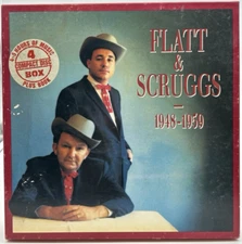 FLATT & SCRUGGS "1948-1959" 4xCD 1991 Bear Family Records Germany Import