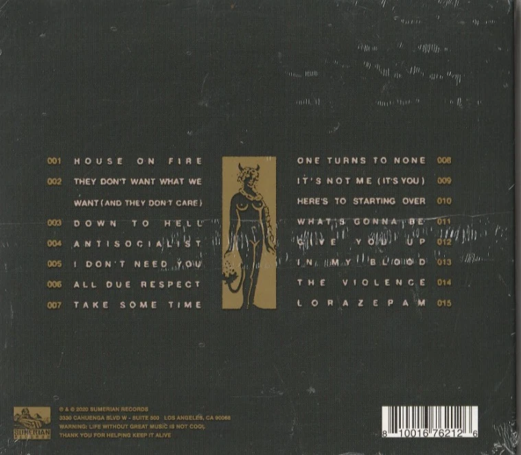 Asking Alexandria - CD - Like An House On Fire - 2020 - NEUWARE! - Bild 2 von 2