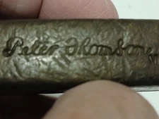 Vintage Dunlop Made in Scotland Peter ThomSon Dual Blade Putter