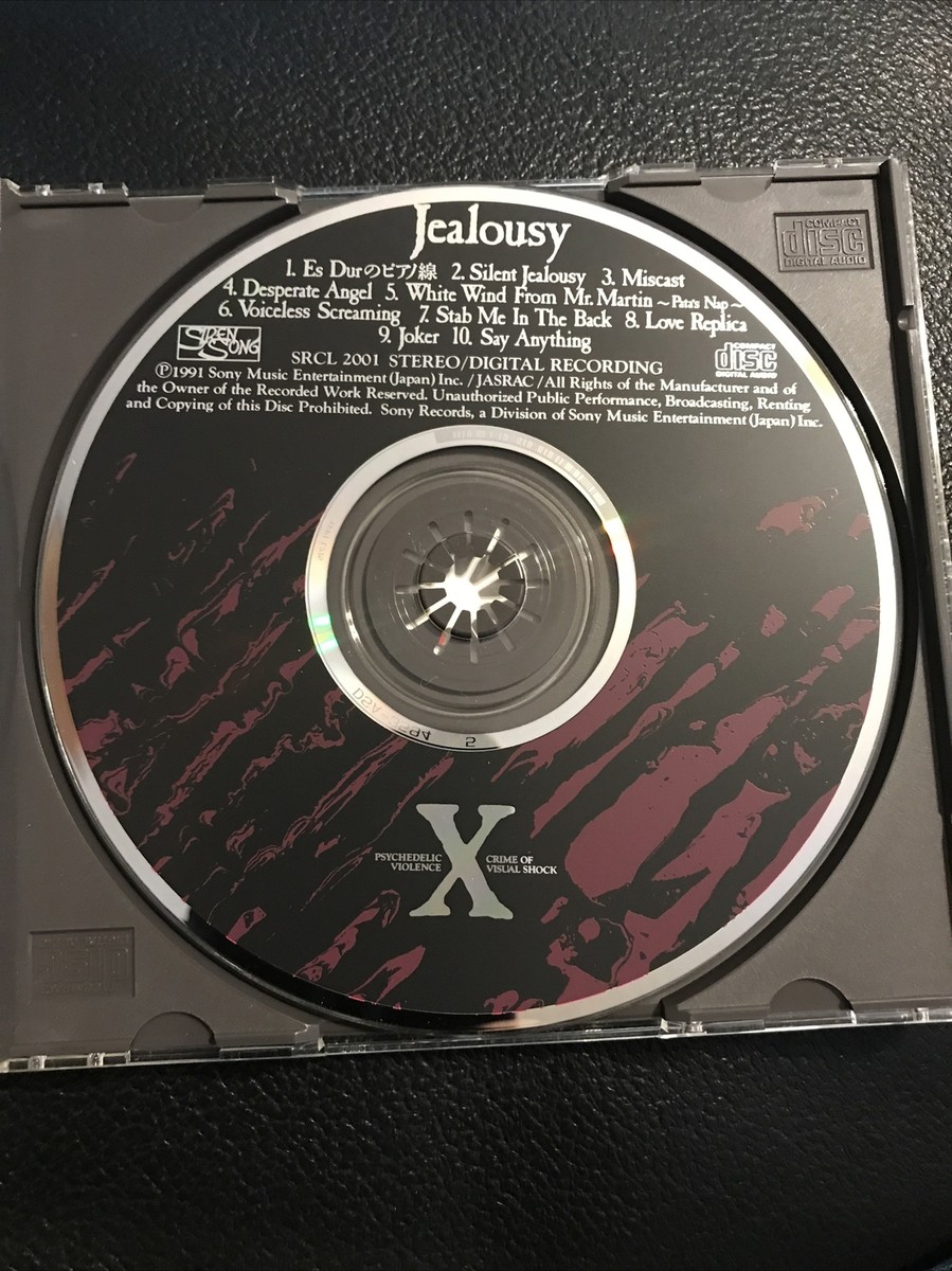 【未開封・見本品】X Jealousy 1991年オリジナル盤SRCL-2001 Vintage 1991 RARE Japan CD Jealousy X SRCL 2001 | eBay