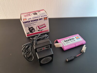 Original Tronico Super Power Set mit Power-Pack 9,6 V - 0,7 Ah + Ladegerät OVP