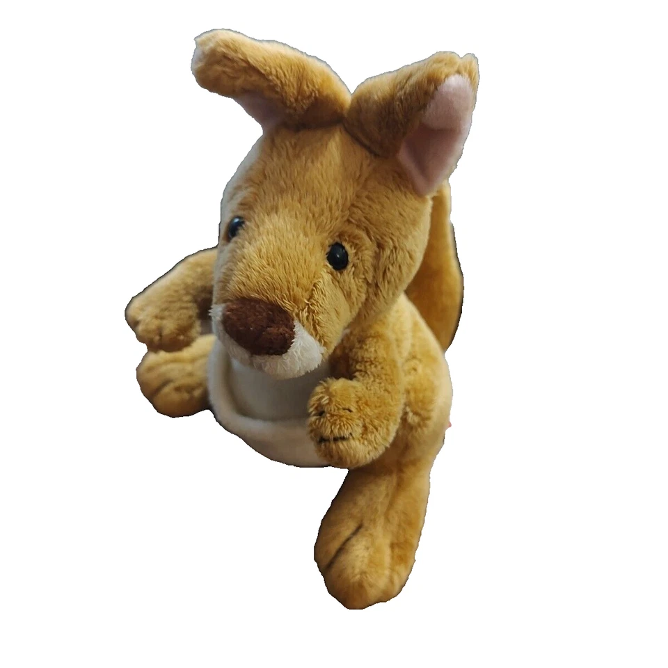 Kangaroo Plush GANZ Webkinz  Stuffed Animal Toy Retired No Code 8.5" Tall - Image 2 of 4