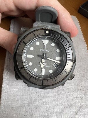 SEIKO アナログ時計 ダークグレー Seiko Prospex Gray Men's Watch - SNE537 4954628227836| eBay