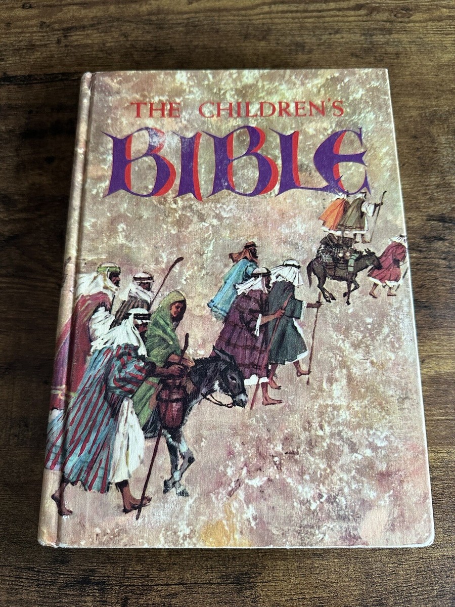 Vintage 1970 The Children's Bible Hardcover Book | eBay