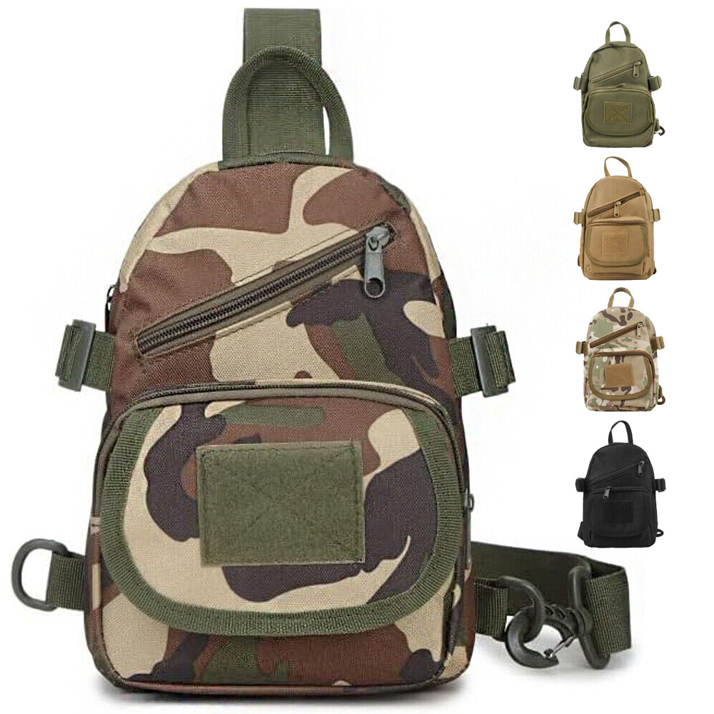 Tactical Sling Bag Pack Military Molle EDC Rover Chest Sling Backpack for  Men