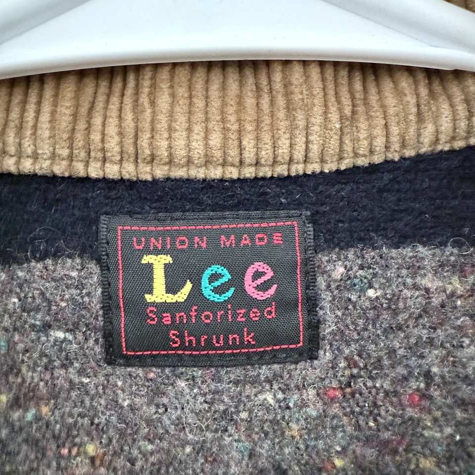 Lee Chore Coat Womens S Blue Sanforized Union Made Blanket Line Reproduction - Image 3 of 4