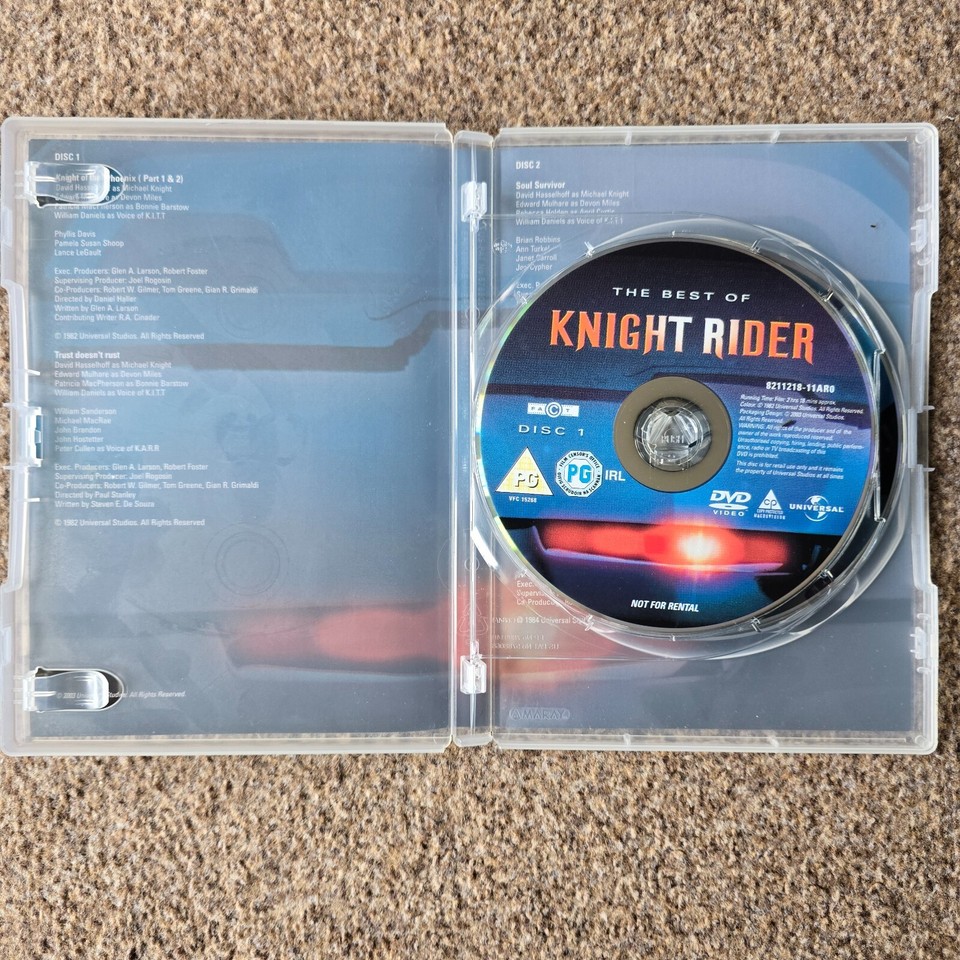Knight Rider The Best Of Knight Rider DVD 2003 5050582112184 | eBay UK
