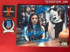 David Howard Thornton and Lauren LaVera signed 8x10 photo Terrifier 2 David Howard Thornton and Lauren LaVera signed 8x10 photo Terrifier 2
