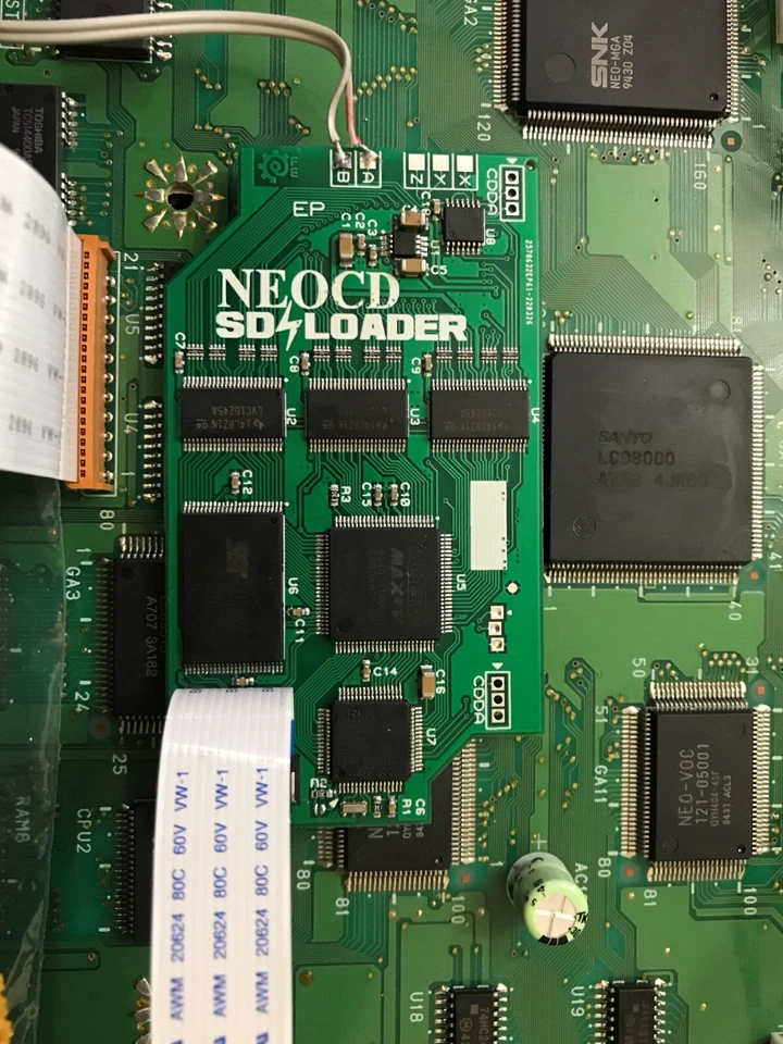 Neo Geo CD Neo CD SD Loader (Rev E for top loaders) - Immagine 3 di 3