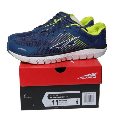 NUEVAS Zapatillas de Correr de Carretera Altra Provision 4 - Azul/Verde Lima - Para Hombre 11 - Imagen 4 de 4