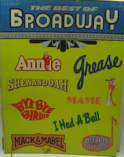 The Best of Broadway Volume 1 Songbook