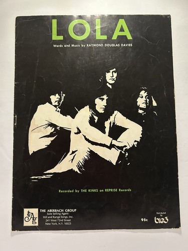 The Kinks - Lola - Original Noten - Ray Davies - Bild 6 von 6