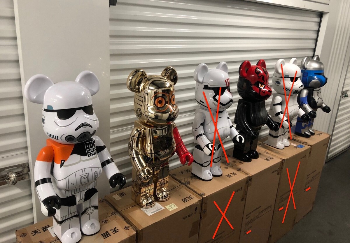 Star Wars Bundle (4-Piece Set) 1000% Be@rbrick Bearbrick | eBay Star Wars Bundle (4-Piece Set) 1000% Be@rbrick Bearbrick | eBay