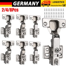 2-10x Softclose Topfband 35mm Scharnier Möbelscharnier Türscharniere Tür Dämpfer