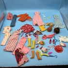 Vtg 1960s 70s Barbie Francie Clothing  Accessories Wig Lot *READ