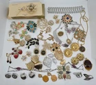 Vintage Sarah Coventry Costume Jewelry Lot Brooch Necklace Earrings Bracelet