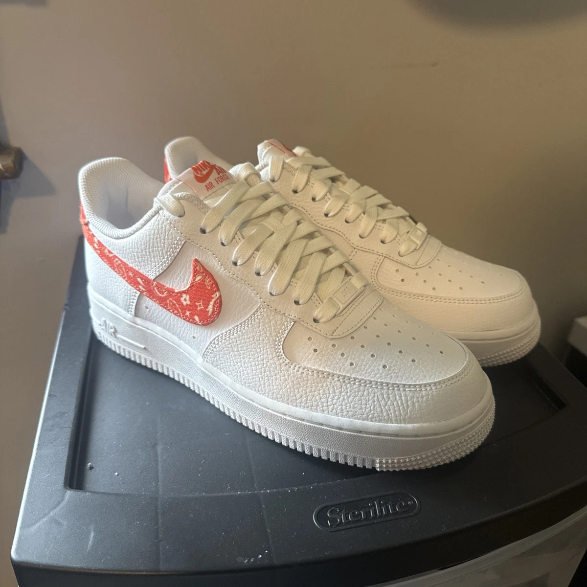 Nike Air Force 1 '07 Rush Orange Paisley W | eBay Nike Air Force 1 '07 Rush Orange Paisley W | eBay