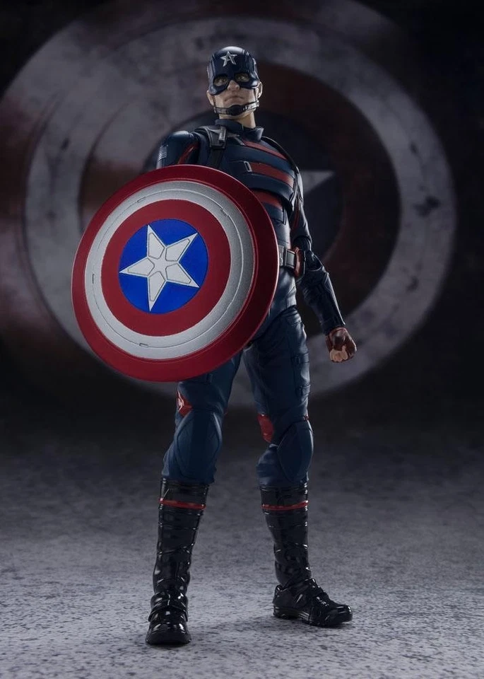 Bandai S.H. Figuarts The Falcon and The Winter Soldier Captain America John F. W - Image 3 of 4