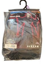 FunWorld Ghost Face Bleeding Costume Robe Mask Gloves Blood Pump Boy M 8/10 NEW