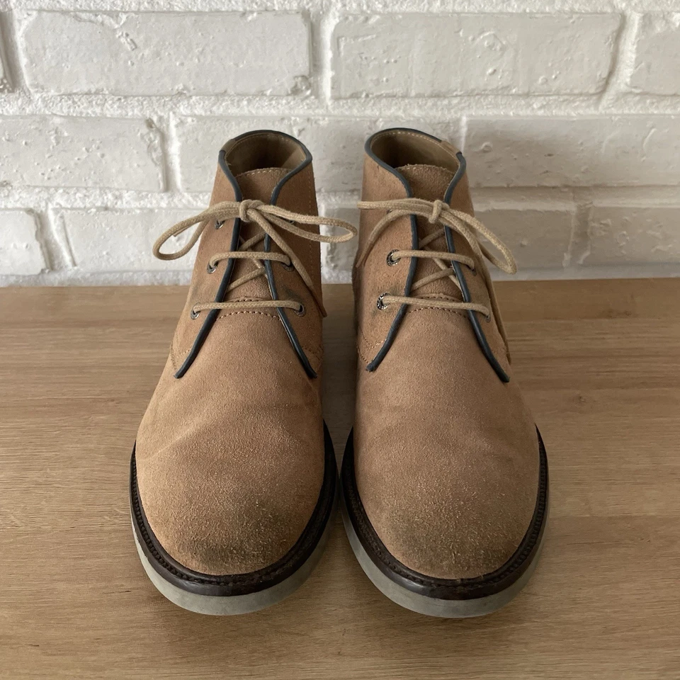 Lacoste Sherbrooke Ankle Desert Chukka Casual Brown Suede Lace Mens Boots Sz 10 - Image 3 of 4
